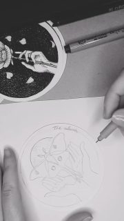 #marineloupart #lunamoth