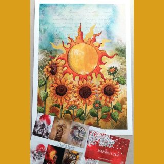 #marineloupart ☀️🌻